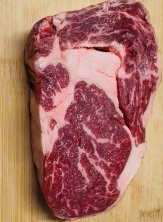 Marmoriertes Ribeye, roh